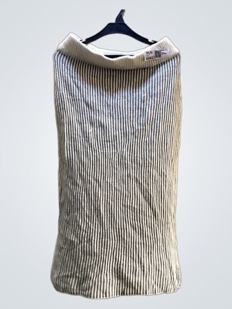 FaithVintage gestreifter Strick-Maxi-Rock