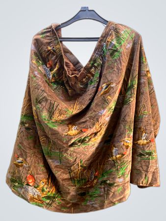 FaithVintage Camouflage Ente Print Oberteil