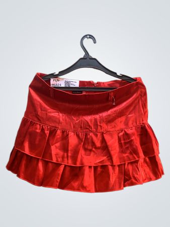POLARIS Rote Rüschenshort