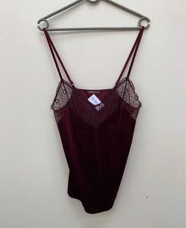 Monoprix Femme Velvet Camisole