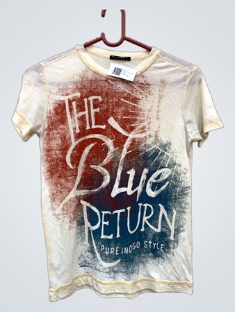 Das Blue Return Pure Indigo Style T-Shirt