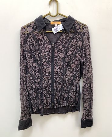 Biba Lace Zip-Up Jacket