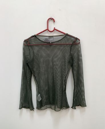 Pimkie Mesh Long Sleeve Top