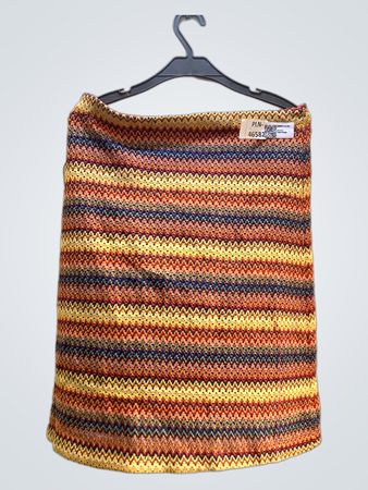 FaithVintage mehrfarbiger gestreifter Strickrock