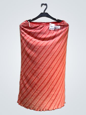 X-Mail Damen Roter Gestreifter Maxikleid
