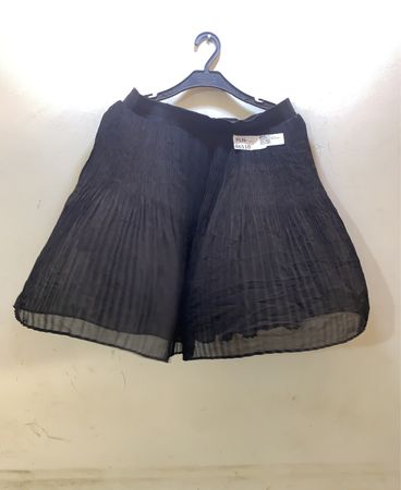 FaithVintage Schwarzer Faltenrock