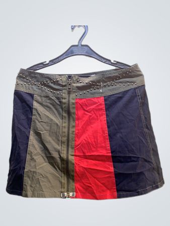 13th Katun Kleidung Farbkörper Minirock