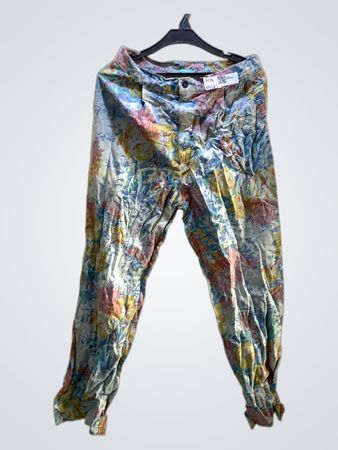 U.W. CHARTER Blumenmuster-Hosen