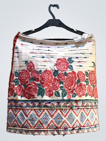 FaithVintage Bestickter Rosenrock