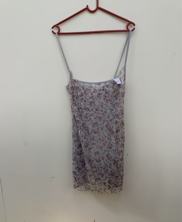 Blumendruck Slip-Kleid