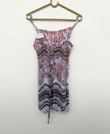 Floral Print Smocked Camisole