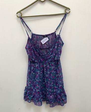 VILA Floral Mini Kleid