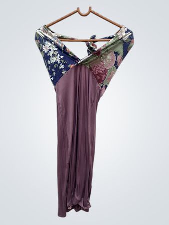 Floralprint Halskleid