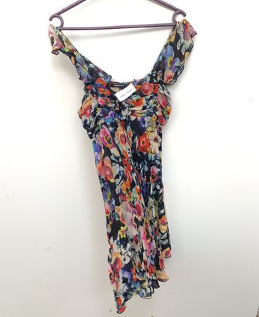 Roccobarocco NSD-7659 Floral Print Dress