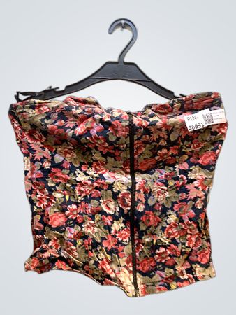 Blumenkorsett-Top