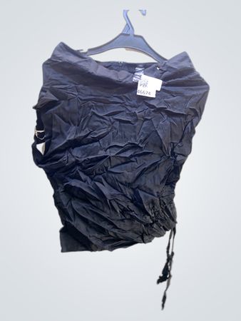 Carla G Schwarzes Raffungstop