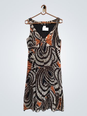 Camaieu ärmelloses bedrucktes Kleid ND-11290