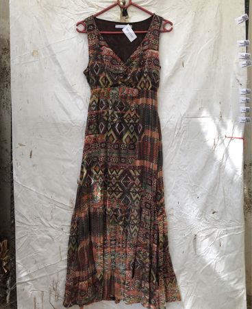 La Fée Maraboutée Damen ärmelloses Maxi-Kleid