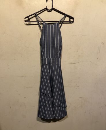 Speechless Gestreiftes Mini-Kleid