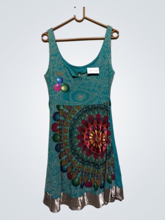 Desigual ärmelloses Kleid mit Mandala-Print
