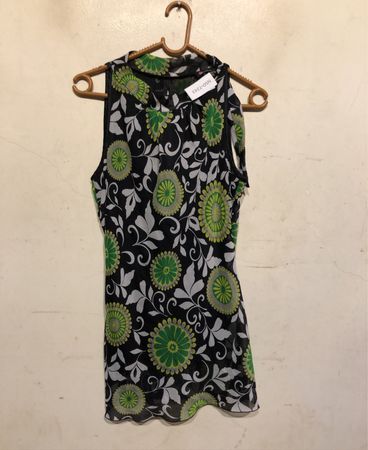 Karen Black Floral Ärmelloses Top