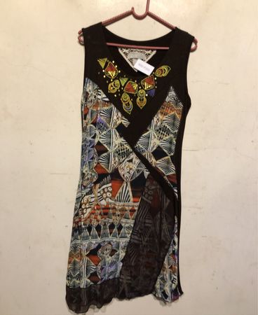 Primiza Barcelona ärmelloses besticktes Kleid