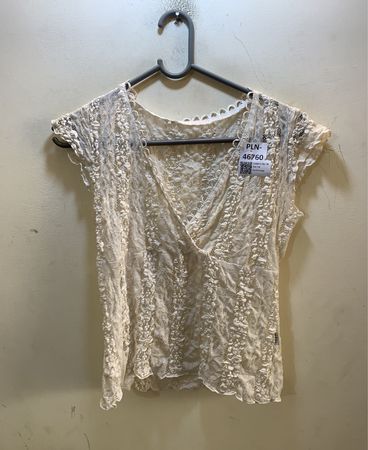 FaithVintage Damen Spitzentop