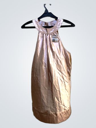 FaithVintage Pink Halter Neck Dress