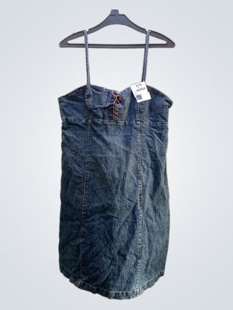 FaithVintage Denim-Kleid