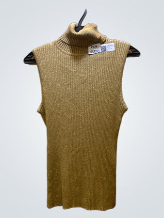 FaithVintage ärmelloser Rollkragenpullover