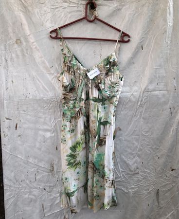 RISKIO Women's Floral Print Spaghetti Strap Dress NSD-6976