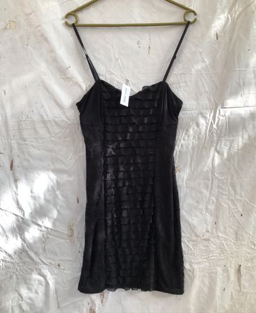 Tally Weijl Schwarzes Spitzen-Nachtkleid