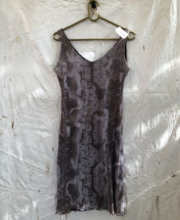 Schlangenprintkleid