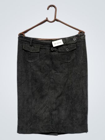DELLA SPIGA Damen Cordhosen Bleistiftrock