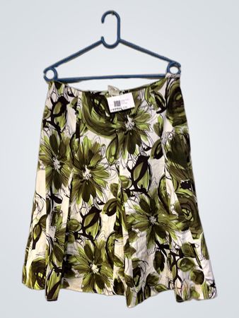 Dalia Collection Floral Print Midi Rock
