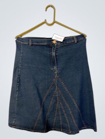 Denim A-Linien Rock