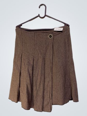 MAX&Co. Brauner Plissierter Rock