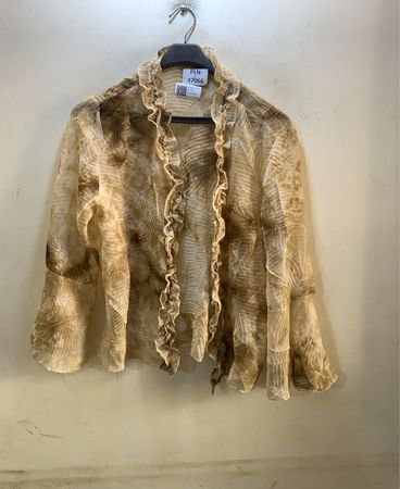 FaithVintage Damenbluse mit Rüschendetails