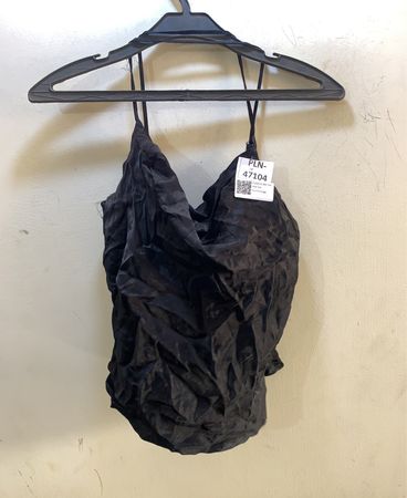 Schwarzes Cami-Top