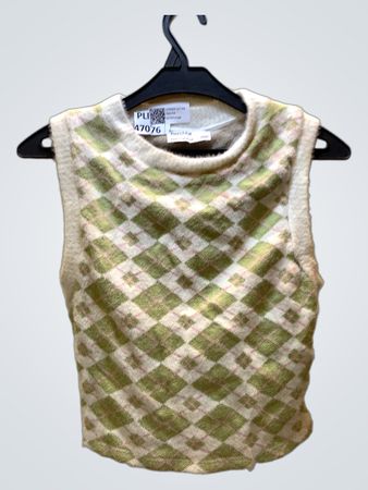 Bershka Argyle Strickweste