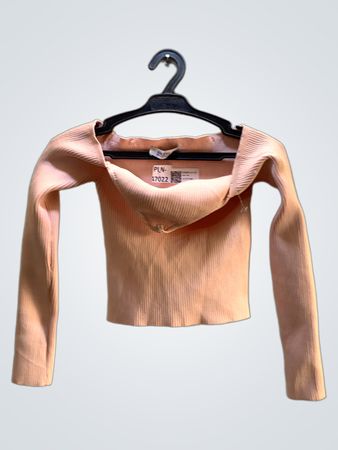 DEZEE Mädchen Rippen AbschMüttern Langarmshirt