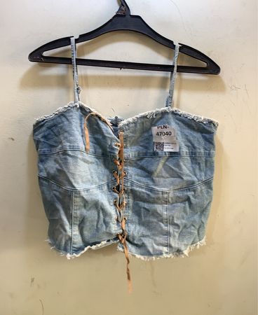 FaithVintage Denim Corset Top