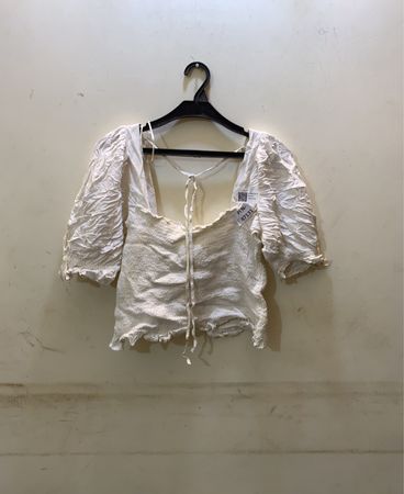FaithVintage Weiße Bluse