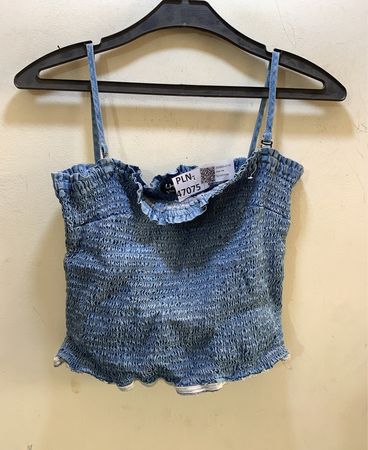 LH PLN-47075 Denim Smocked Cami Top