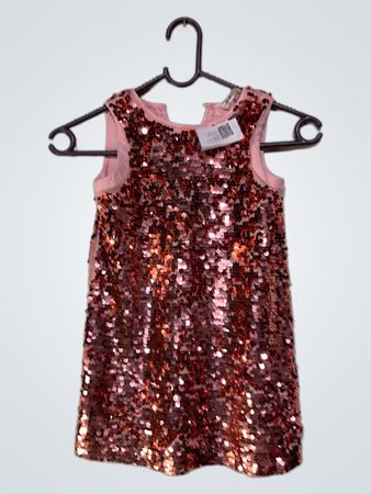 H&M Pailletten Kleid