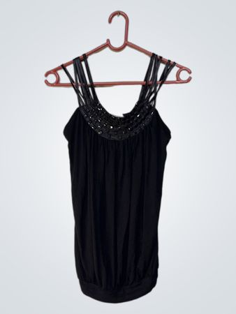Muzizi Black Tank Top