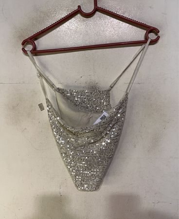 Forever 21 Pailletten-Cami-Top
