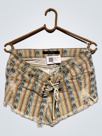 Billabong Patterned Denim Shorts