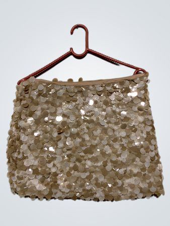 Pailletten Minirock