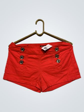 Streetwear Society Rote Matrosen Shorts